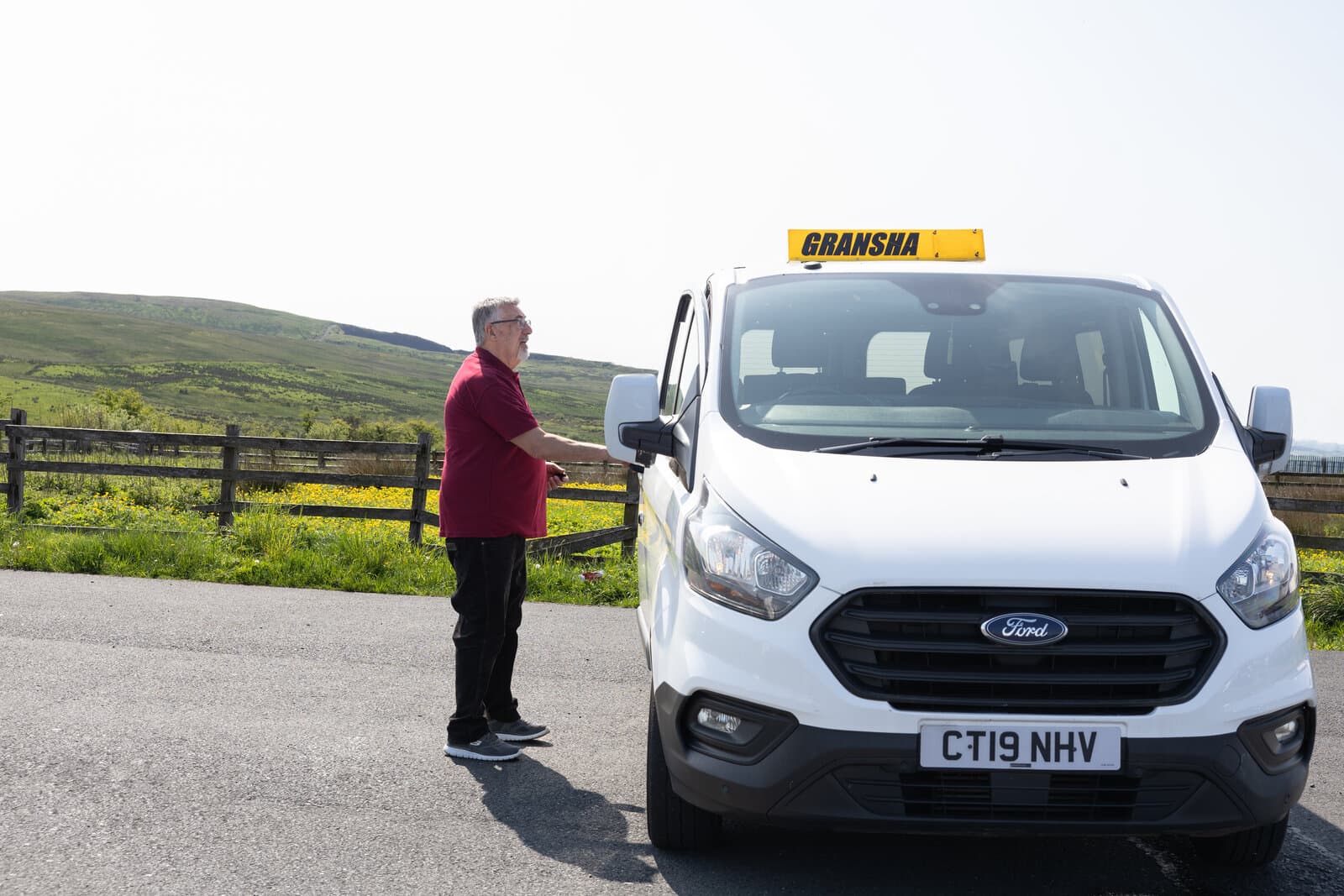 Gransha Taxis fleet vehicles ready for service