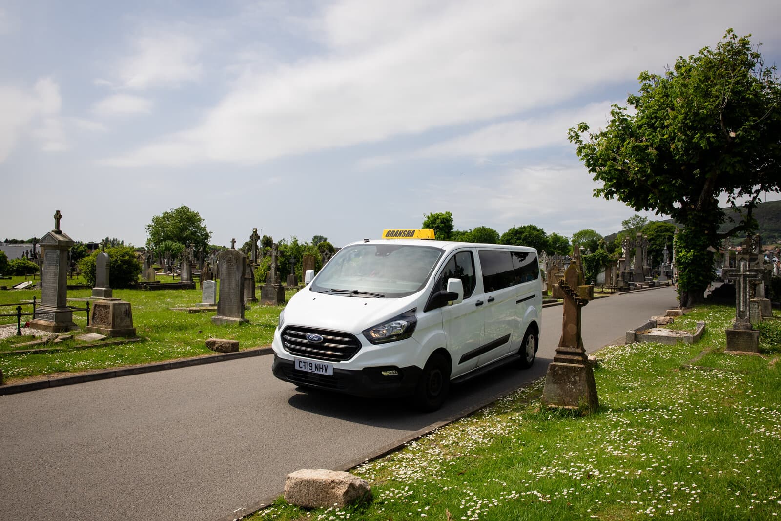 Gransha Taxis vehicle in scenic setting
