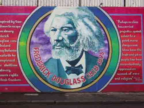 Frederick Douglass mural, Falls Road