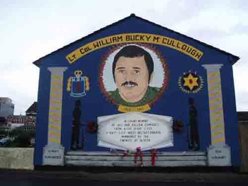 UDA mural on the Shankill Road